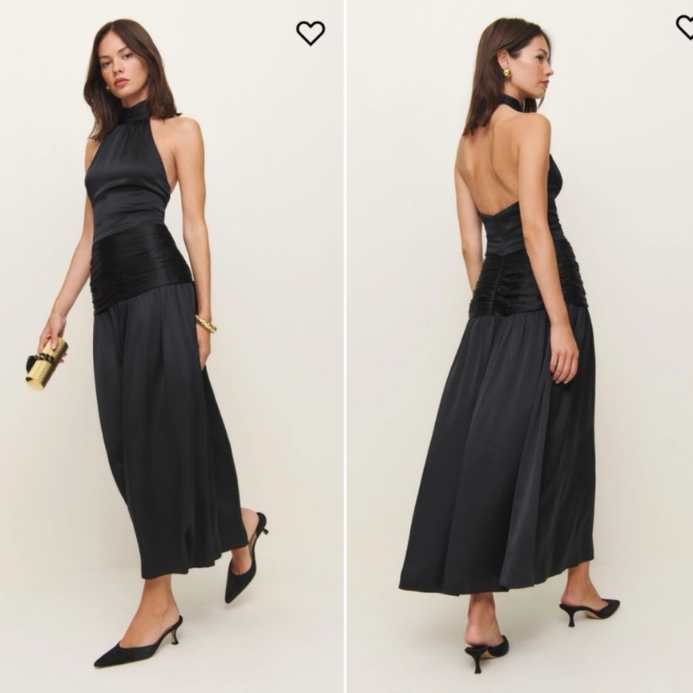 Reformation Black Maxi Dress